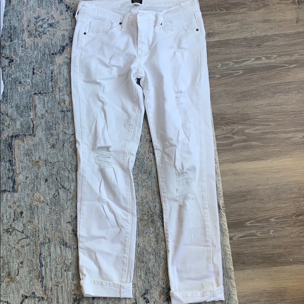 White jeans